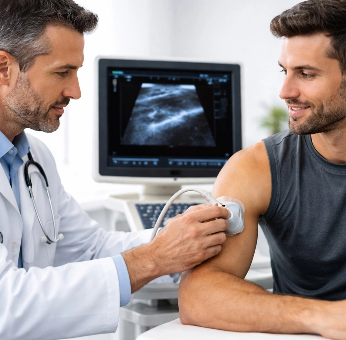 ultrasonido de biceps