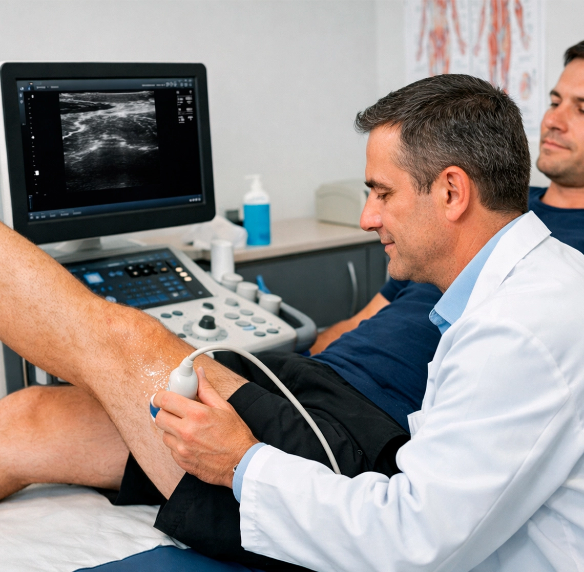 ultrasonido de muslo
