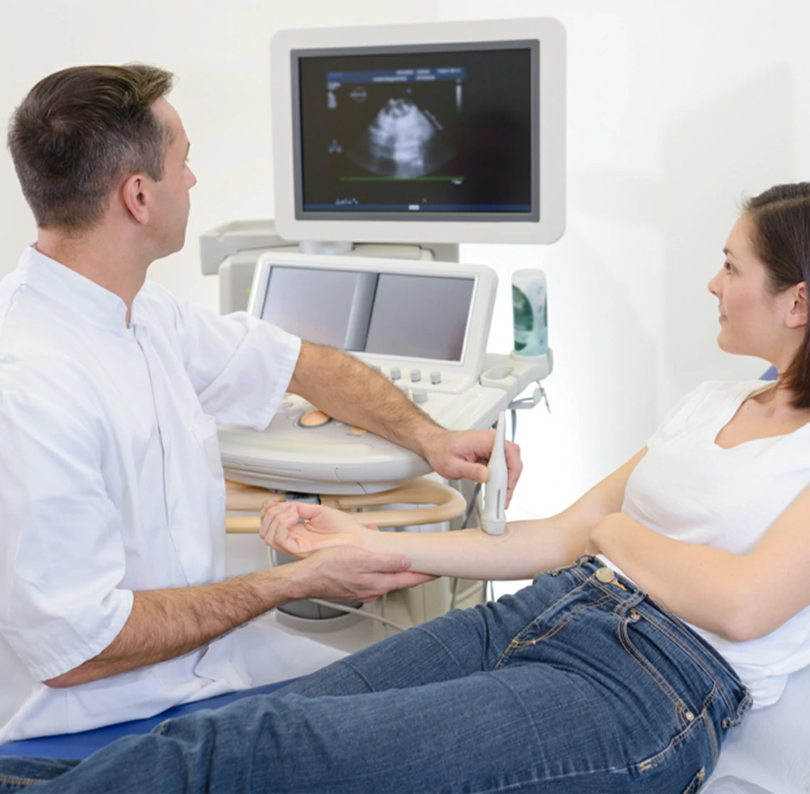ultrasonido doppler arterial y venoso miembro toracico