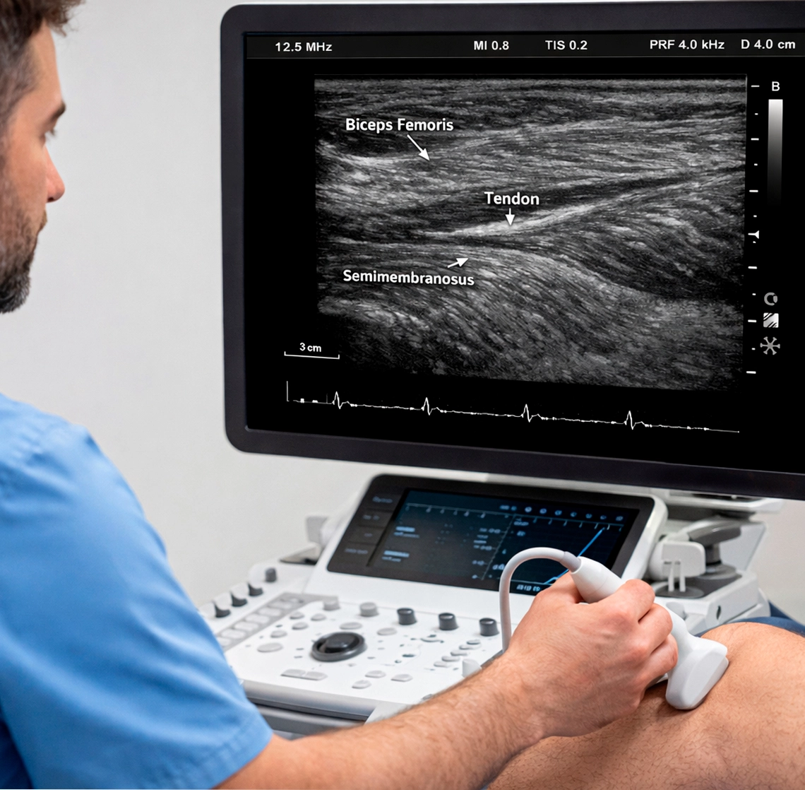 ultrasonido isquiotibal