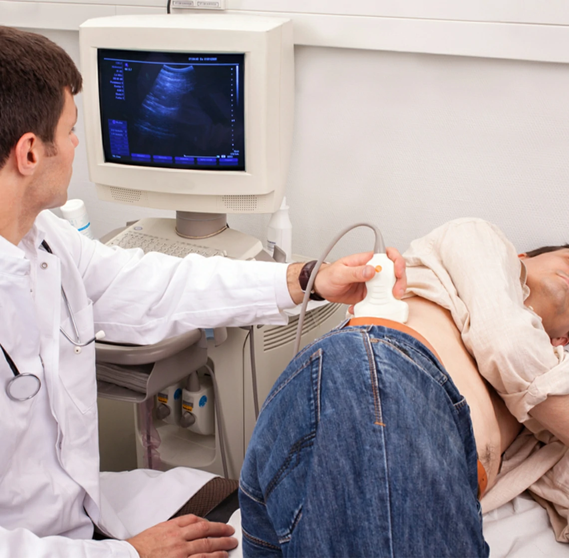 ultrasonido renal y vias urinarias