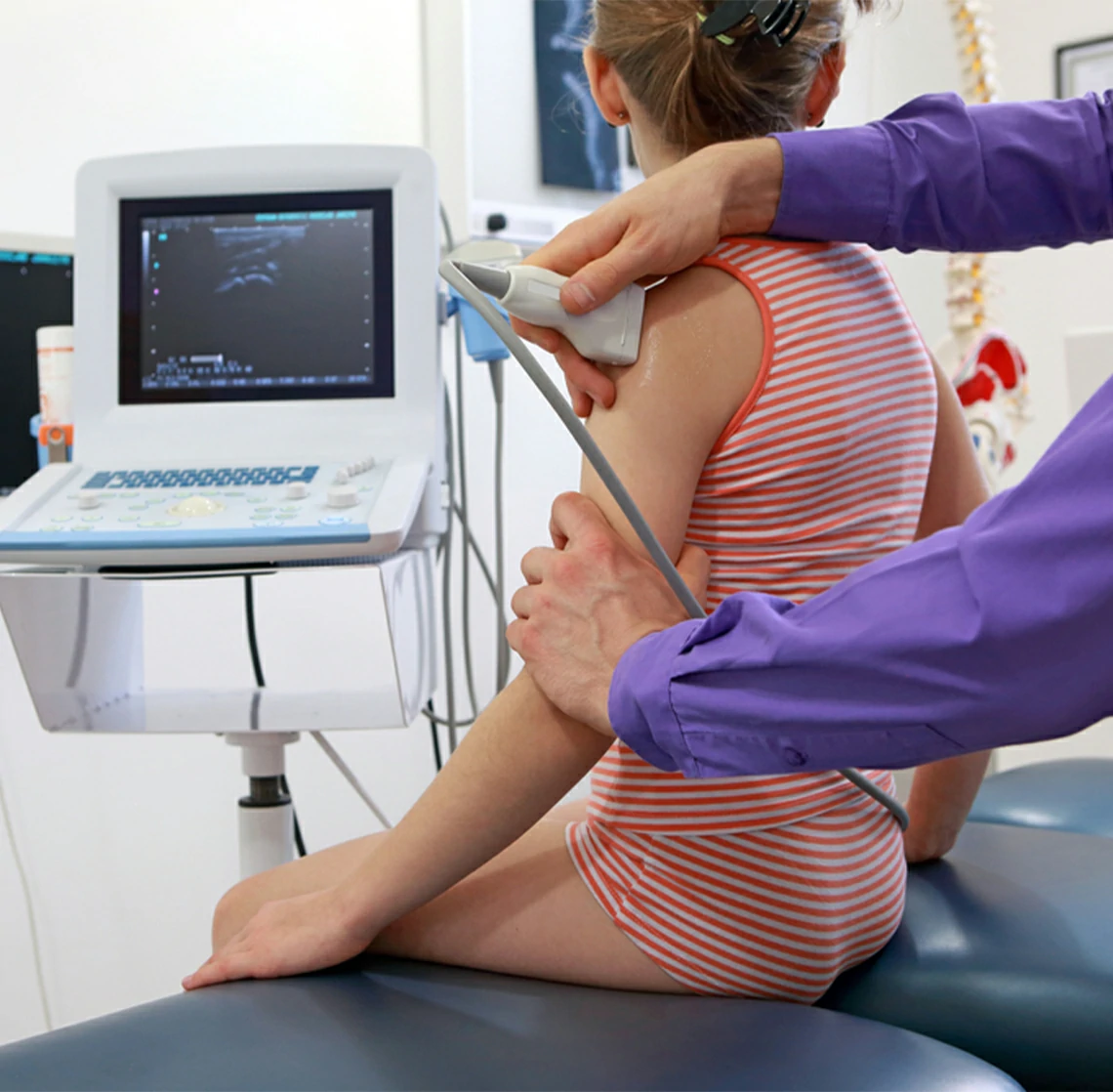 ultrasonido doppler arterial y venoso miembro toracico pediatrico