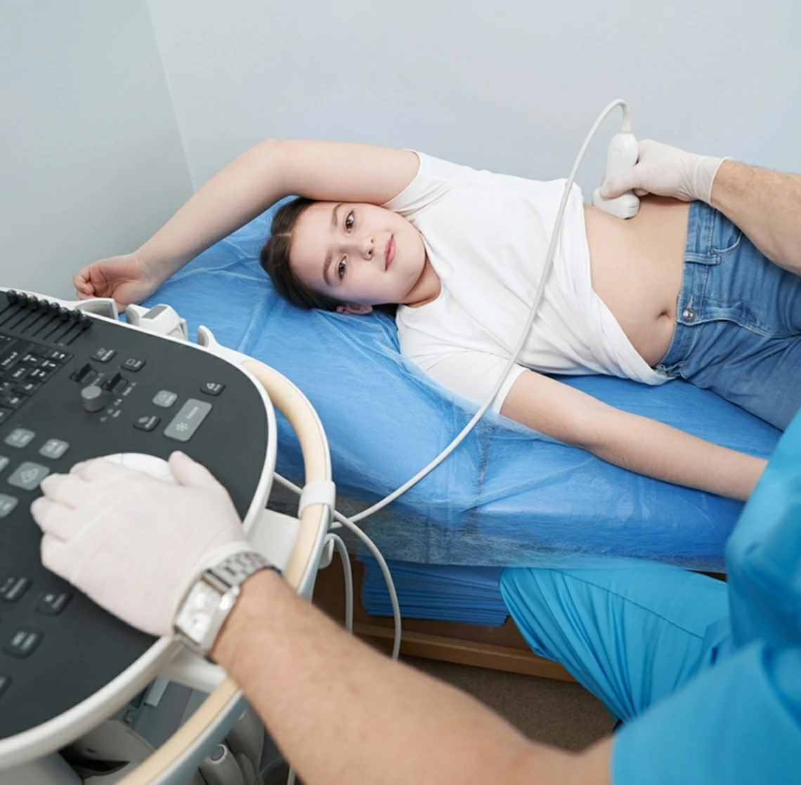 ultrasonido renal y vias urinarias pediatrico